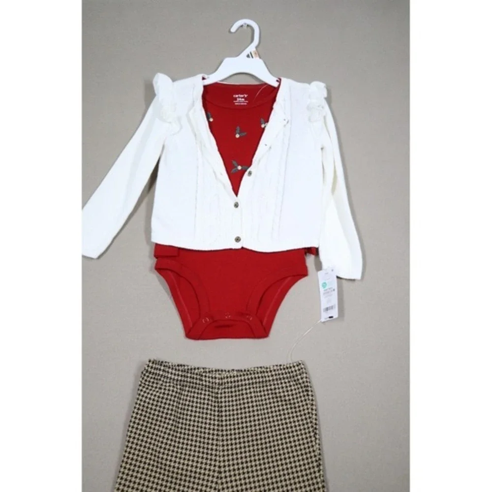 Carter's Infant Girl's 3-Piece Little Cardigan Set - Size 24M‎